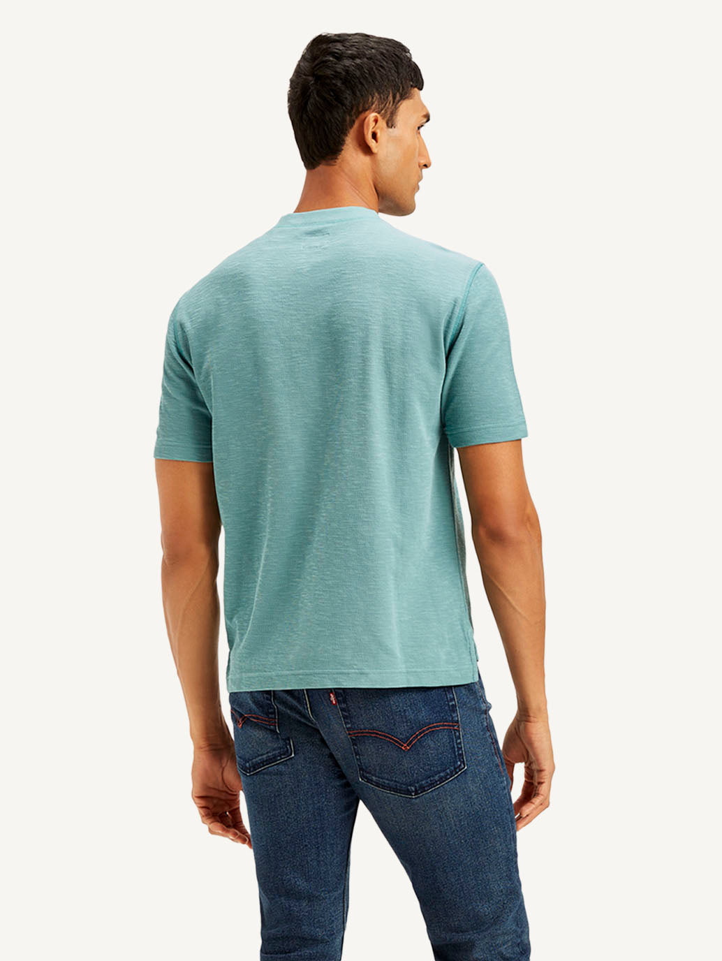 Men's Solid Slim Fit T-shirt