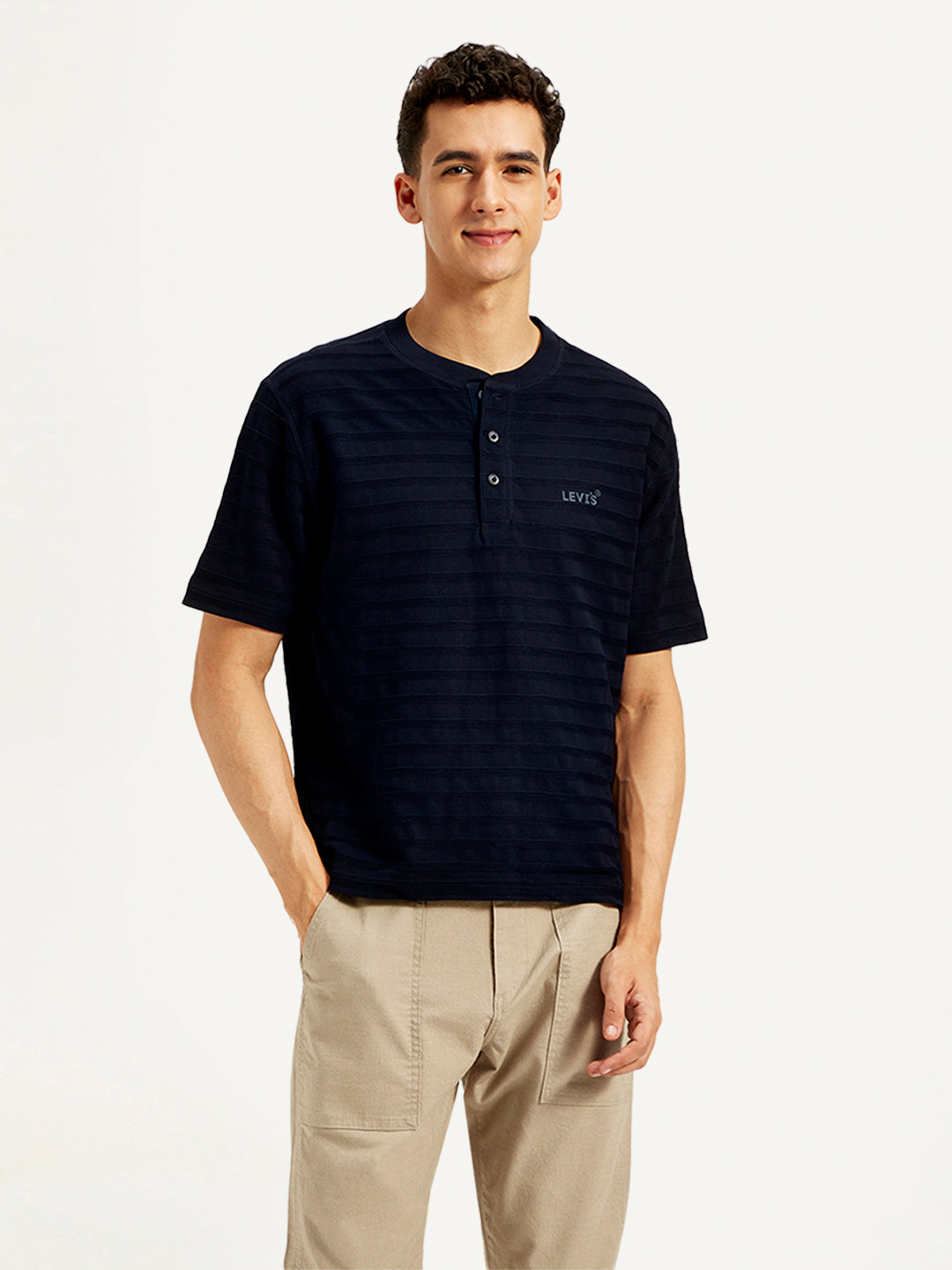 Men's Striped Slim Fit T-Shirt