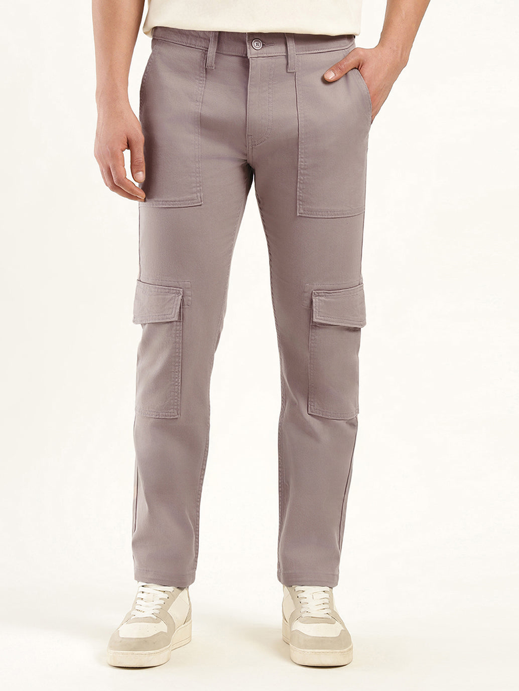 Men's Slim Fit Cargo Trousers