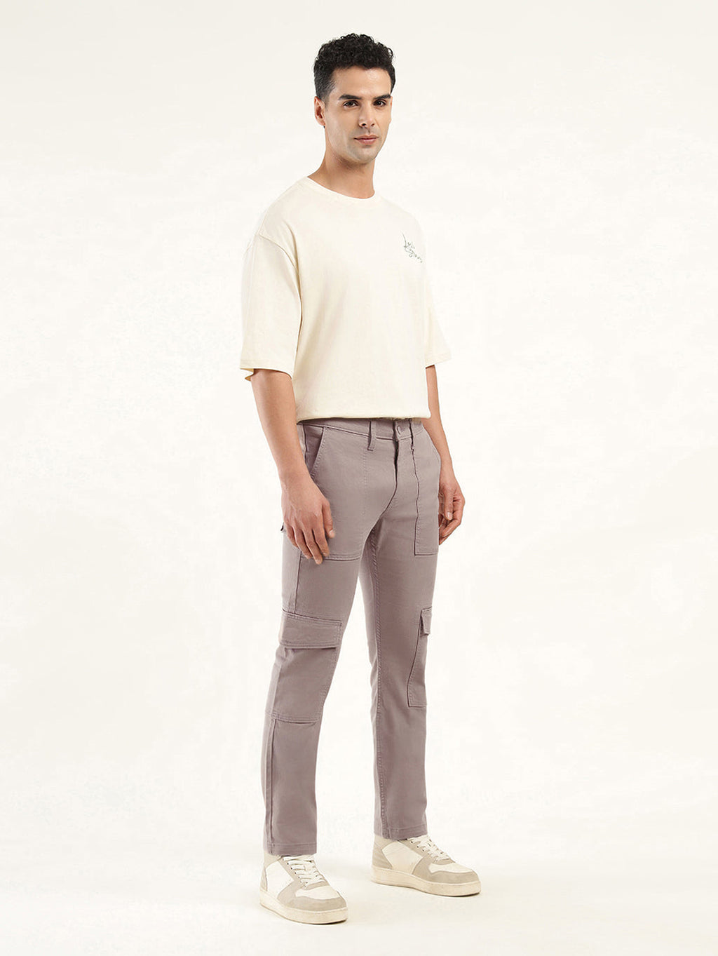 Men's Slim Fit Cargo Trousers