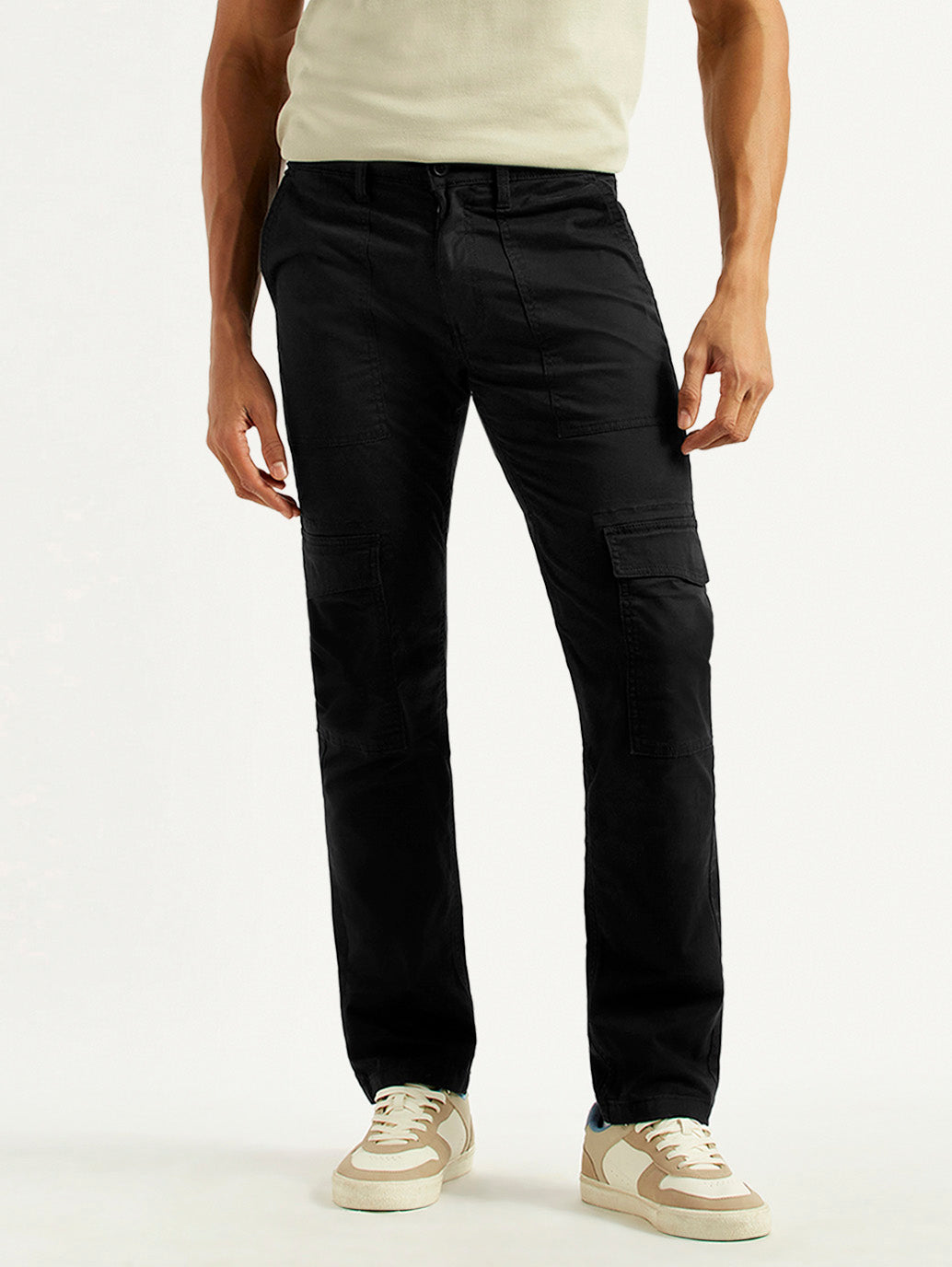Men's 511 Black Slim Fit Cargo Trousers