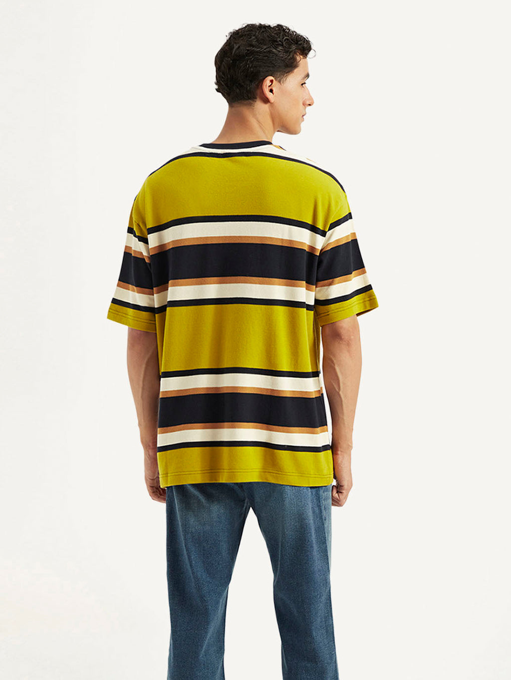 Men's Striped Relaxed Fit T-Shirt