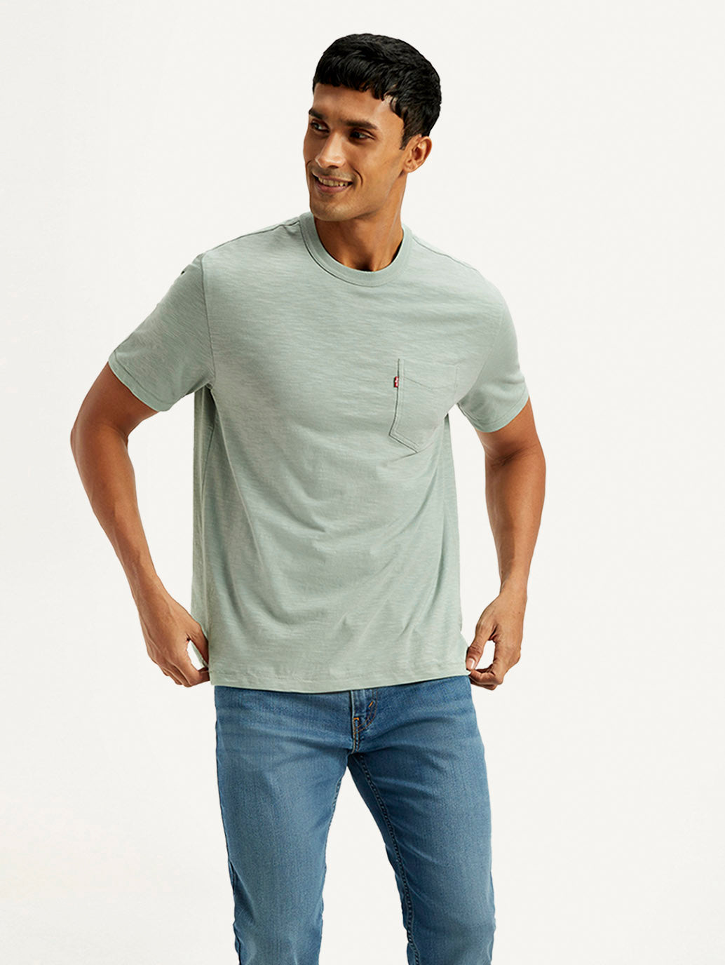 Men's Textured Regular Fit T-Shirt