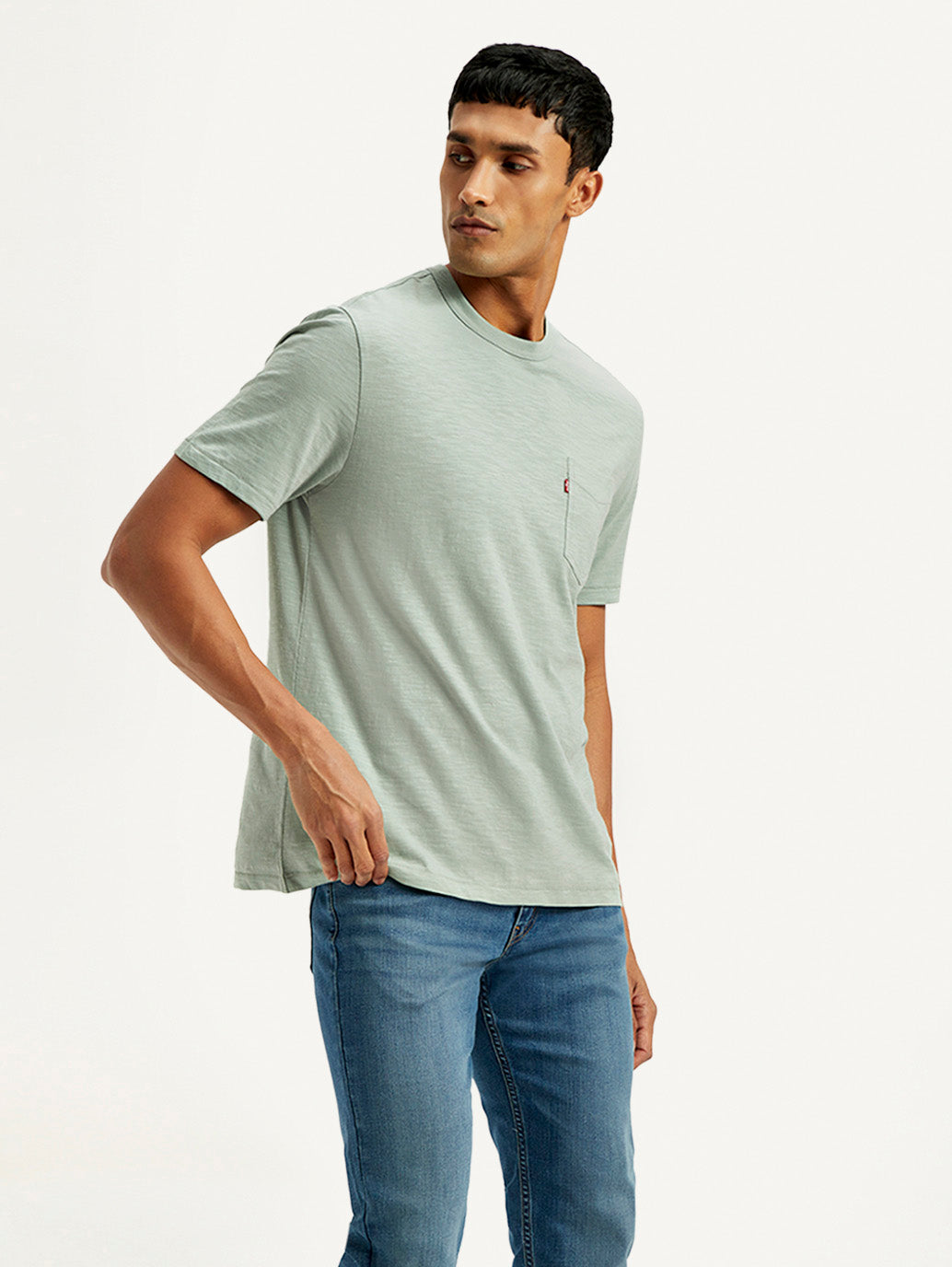 Men's Textured Regular Fit T-Shirt