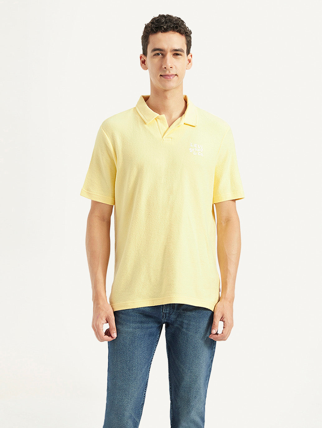 Men's Polo Collar Polo T-shirt
