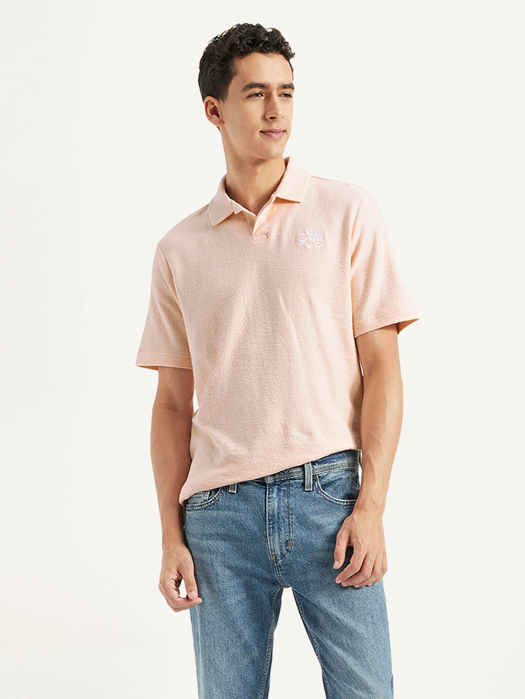 Men's Polo Collar Polo T-shirt