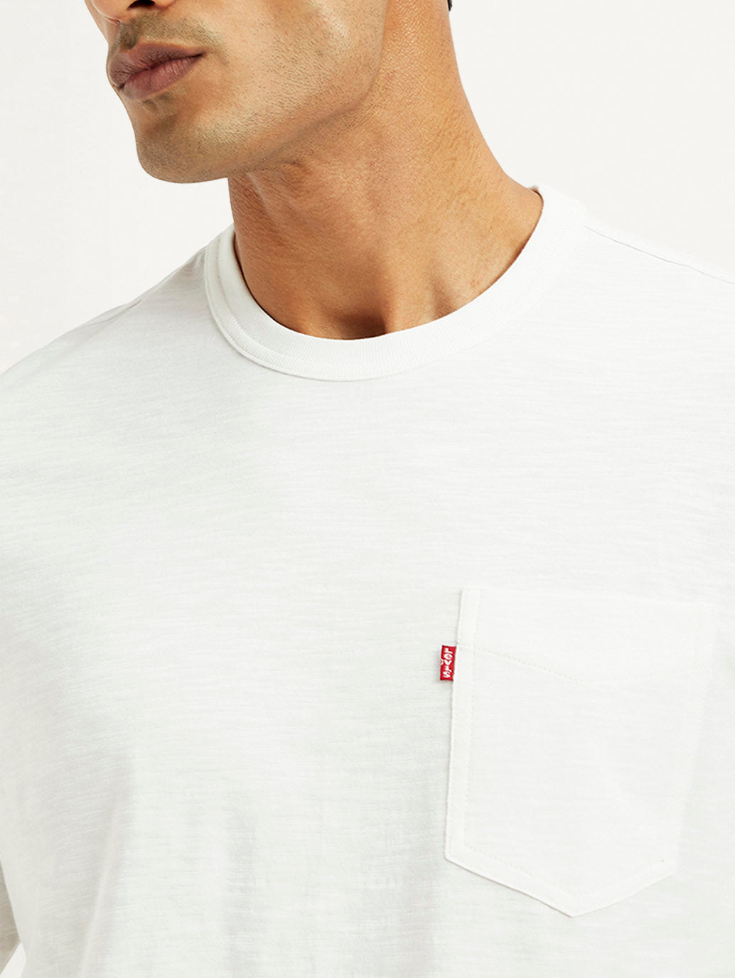 Men's Solid Crew Neck T-shirt