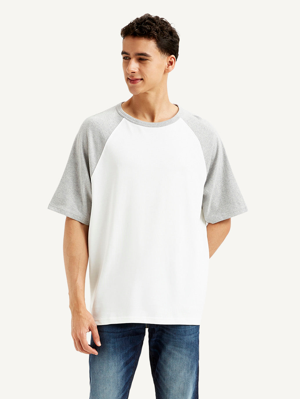 Men's Colorblock Loose Fit T-shirt