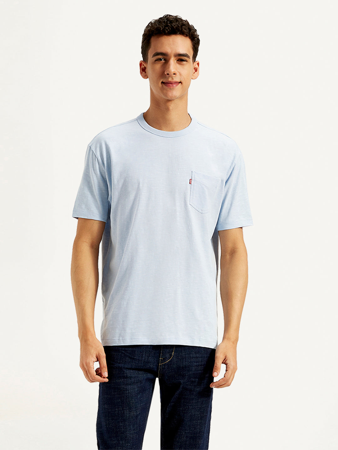 Men's Solid Slim Fit T-Shirt