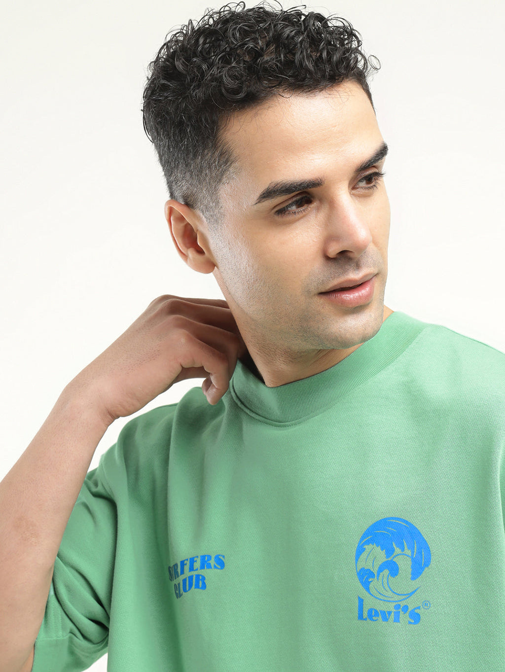 Men's Solid Loose Fit T-shirt