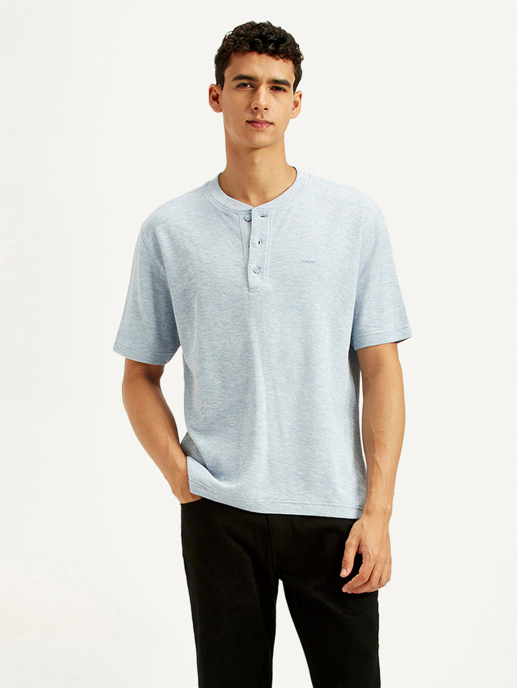 Men's Textured Slim Fit T-Shirt