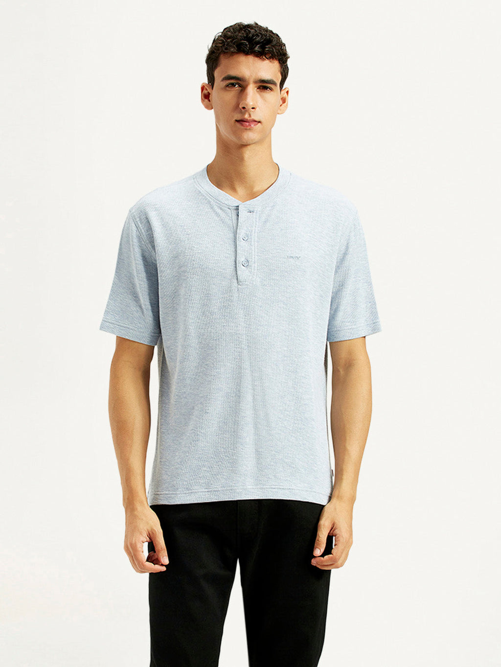 Men's Textured Slim Fit T-Shirt