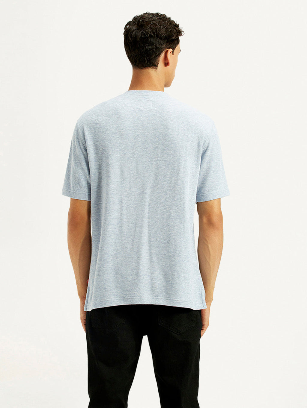 Men's Textured Slim Fit T-Shirt