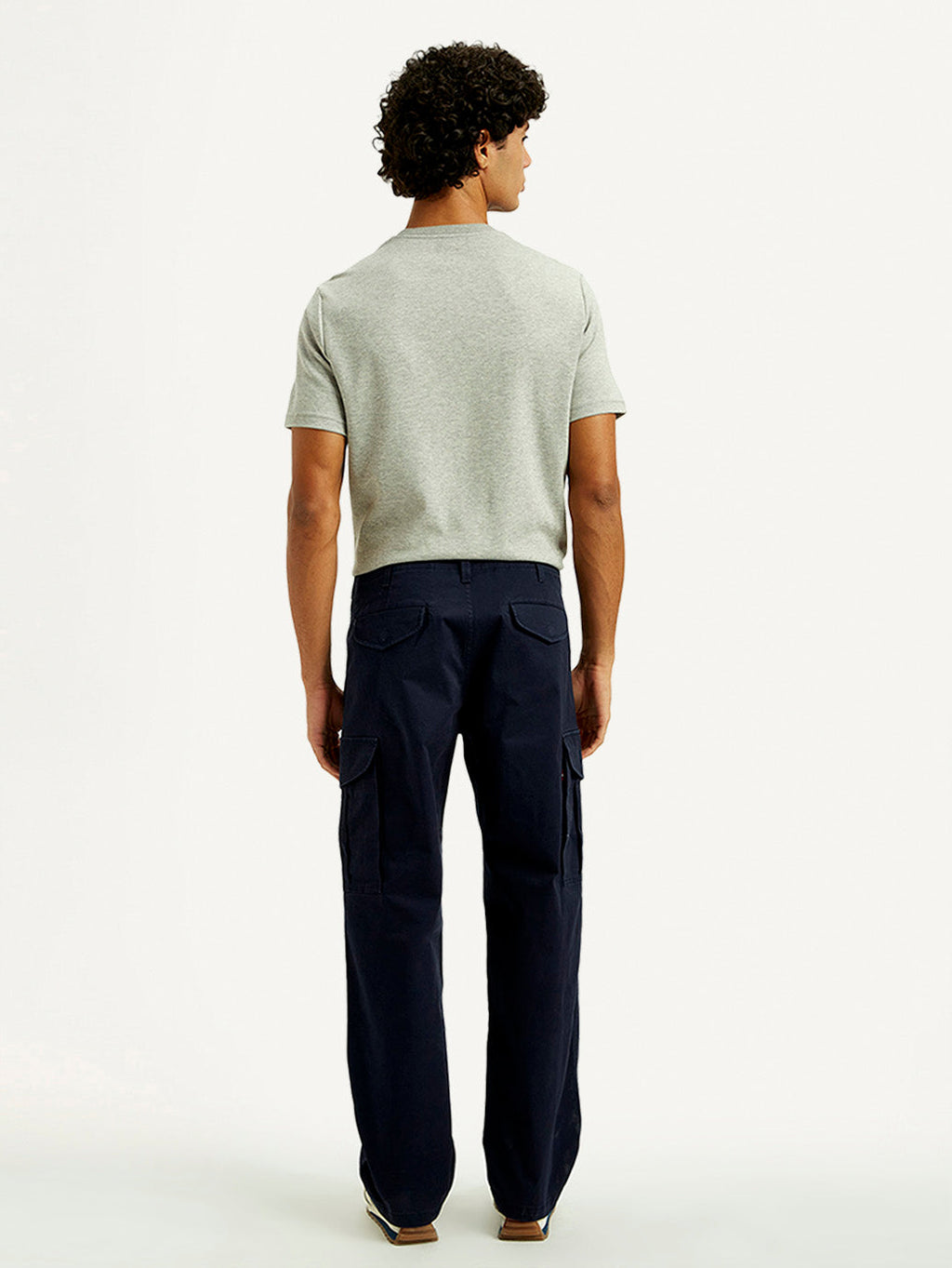 Men's 511 Blue Slim Fit Mid Rise Cargo Trousers