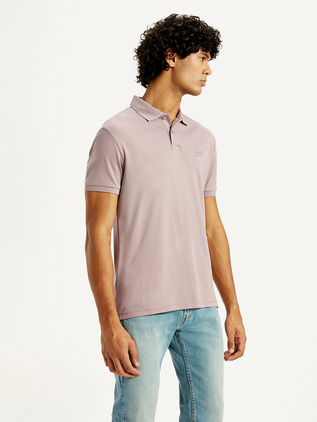 Men's Solid Slim Fit Polo T-Shirt