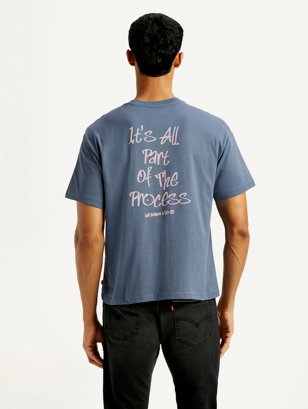 Men's Brand Logo Boxy Fit T-shirt