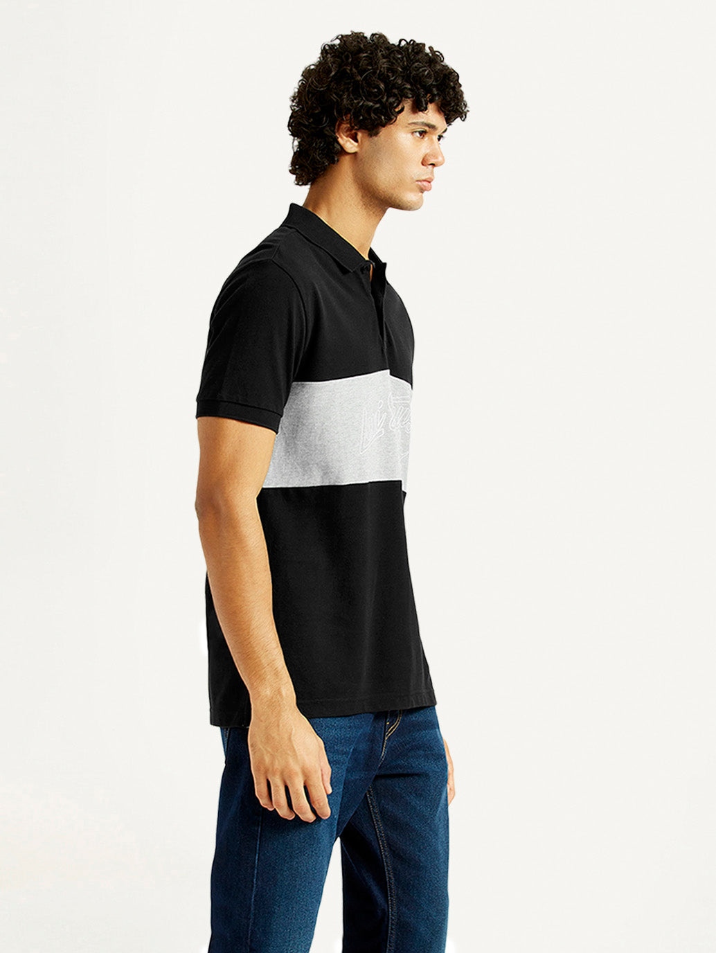 Men's Pure Cotton Slim Fit Polo T-shirt