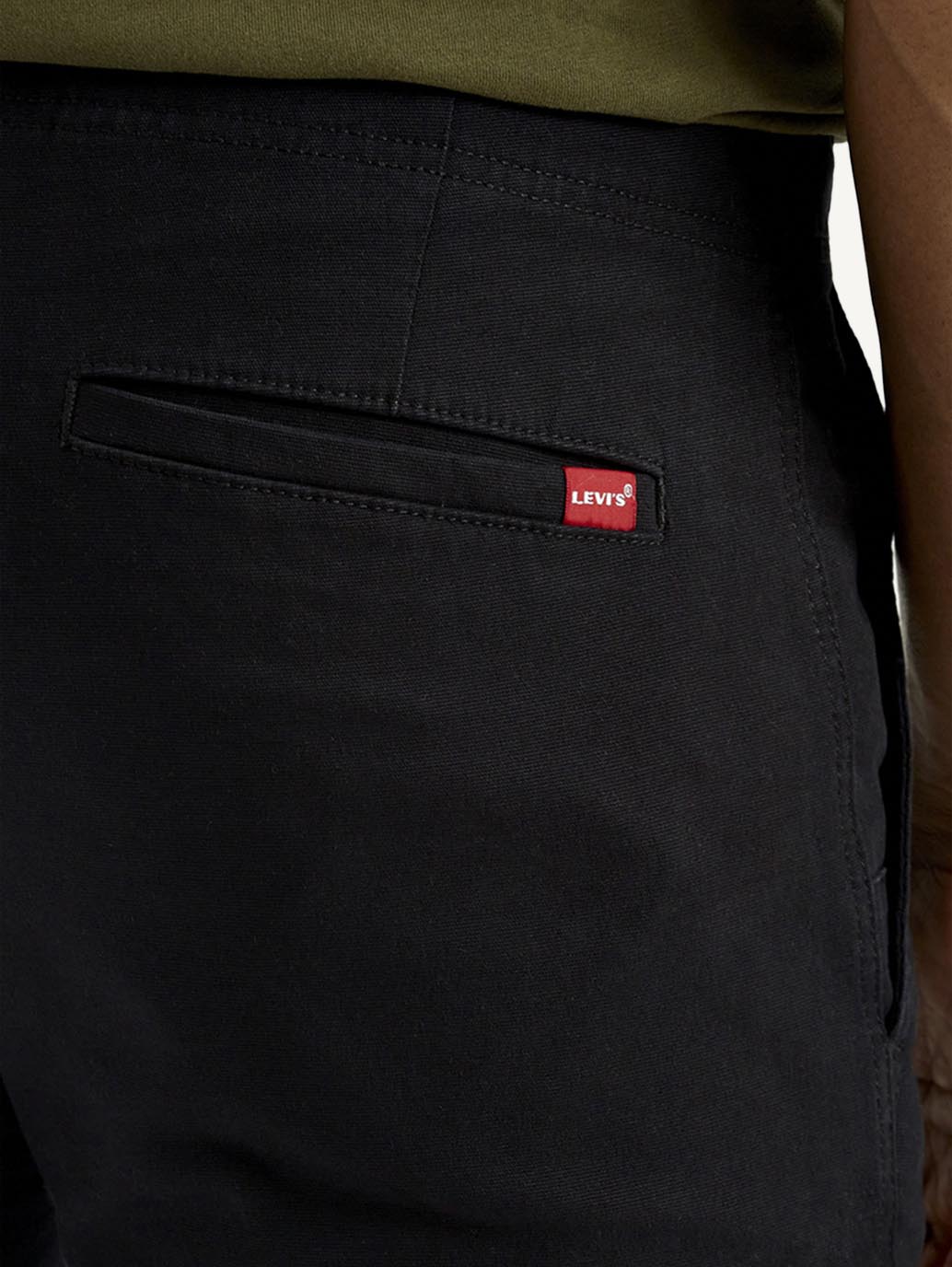 Men's 511 Black Slim Fit Mid Rise Cargo Trousers