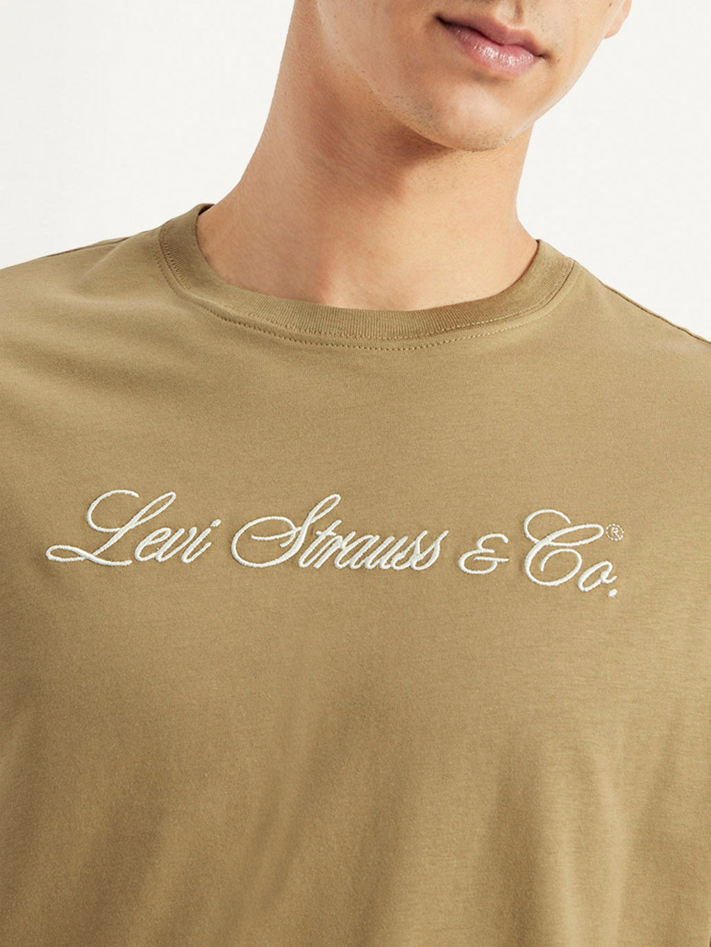 Men's Typographic Print Slim Fit T-shirt