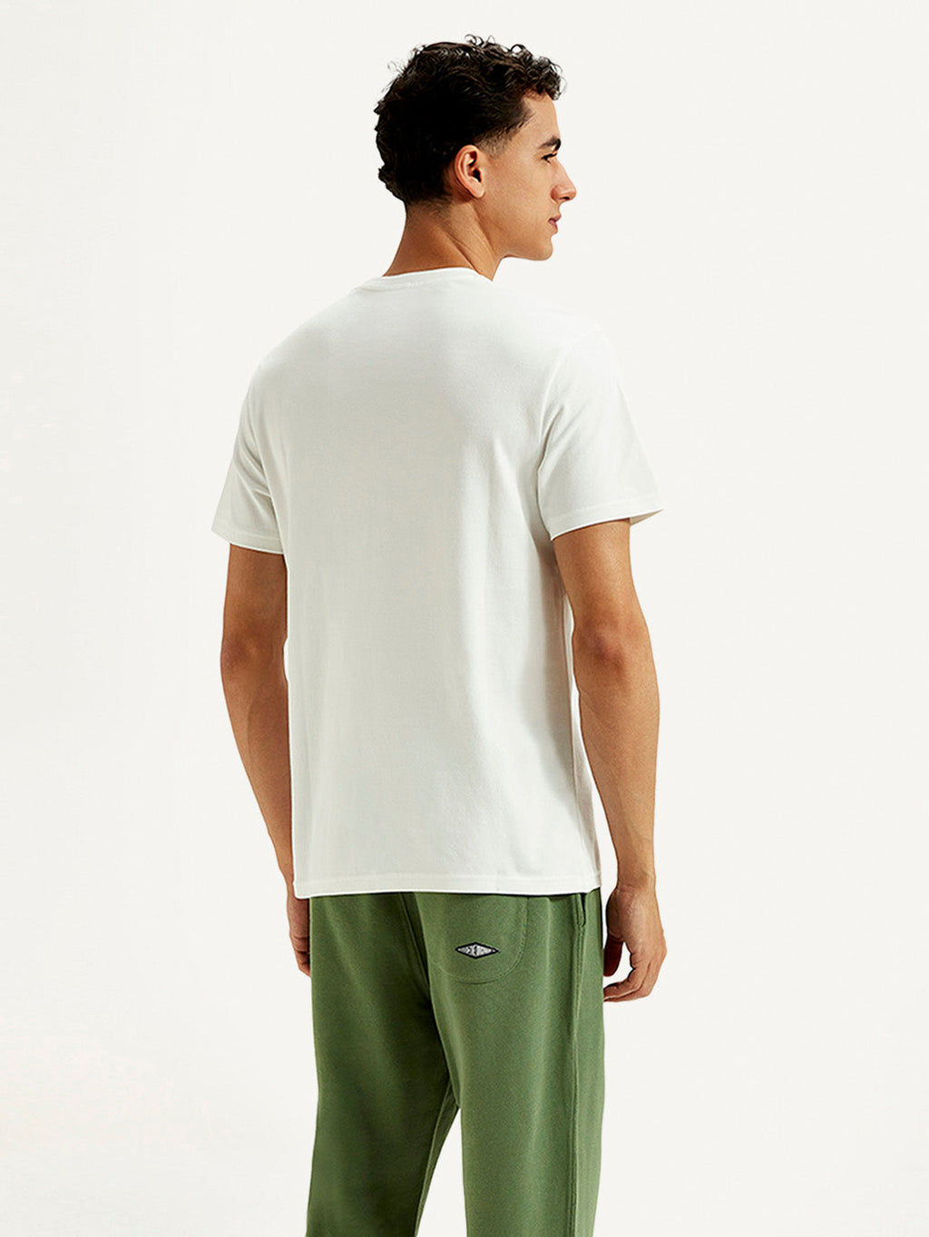 Men's Solid Slim Fit T-shirt