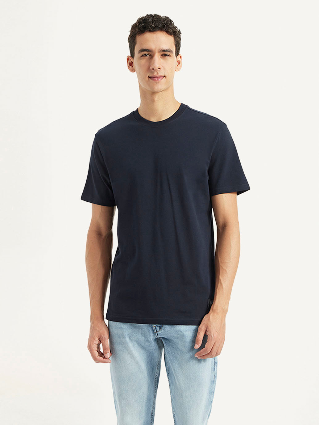 Men's Solid Slim Fit T-shirt