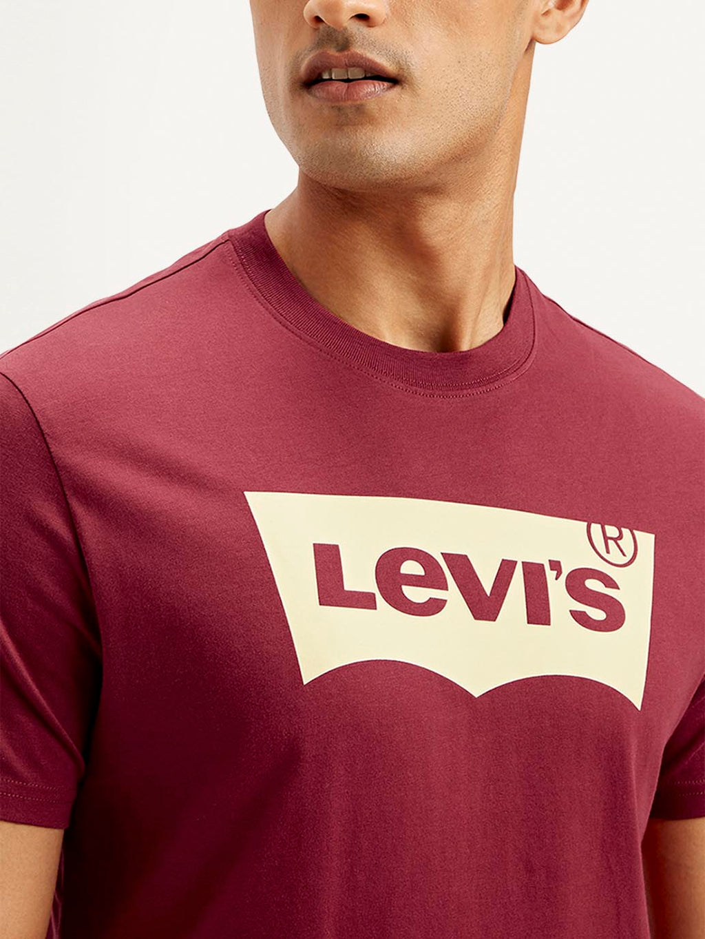 Men's Brand Logo Slim Fit T-shirt