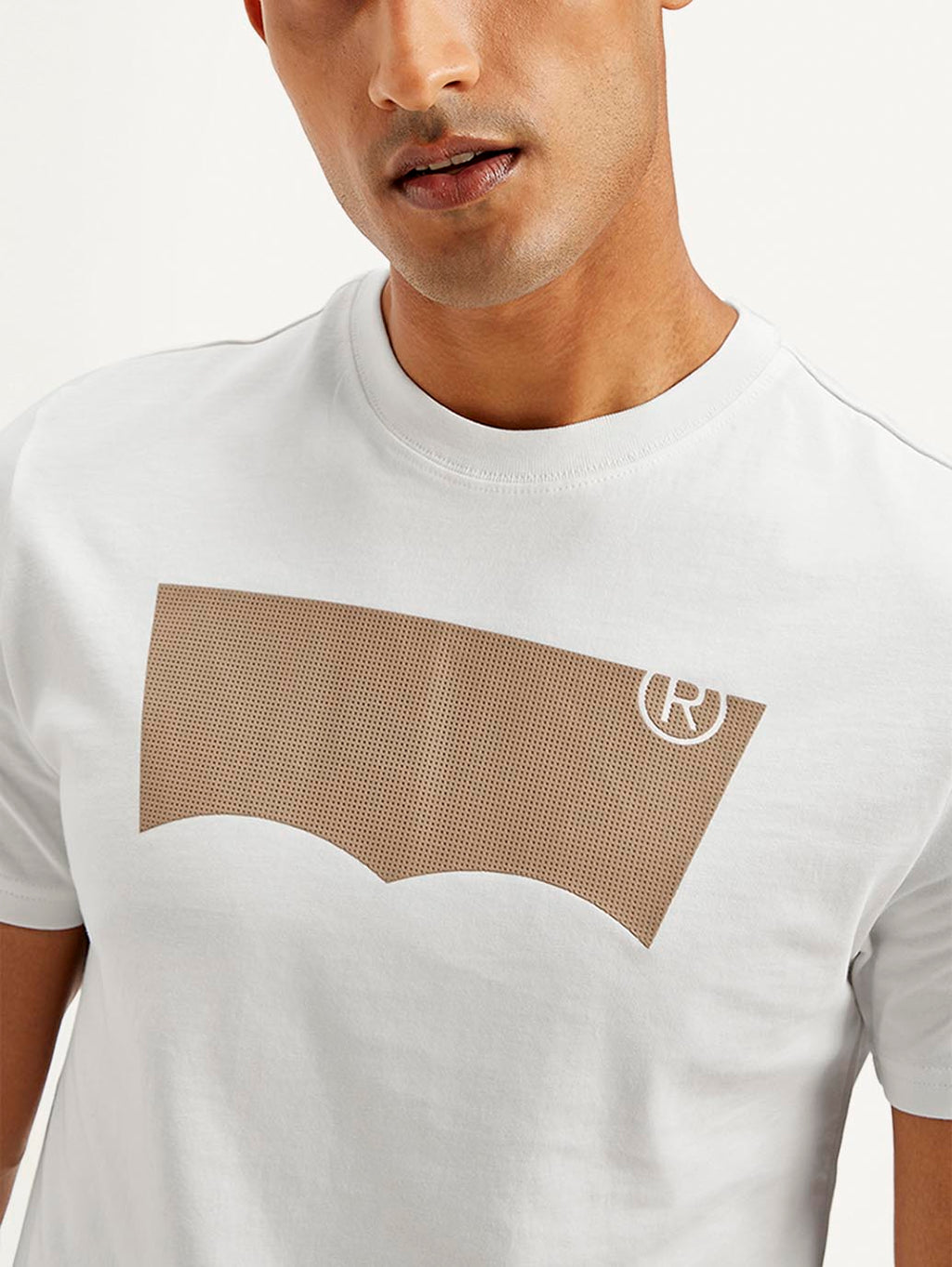 Men's Brand Logo Slim Fit T-shirt