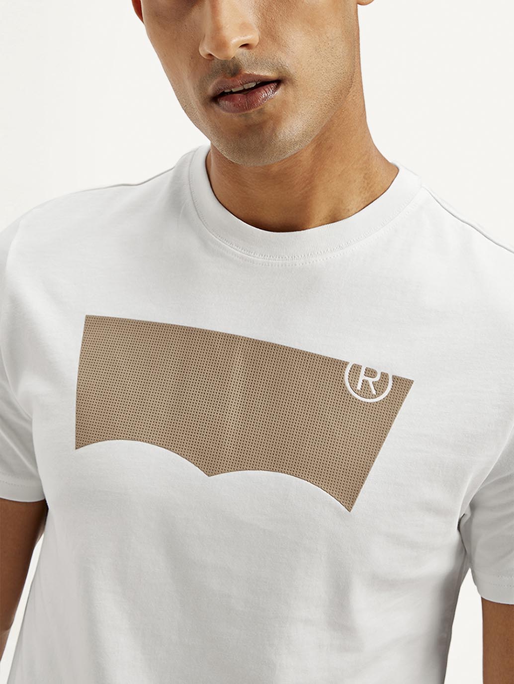 Men's Brand Logo Slim Fit T-shirt