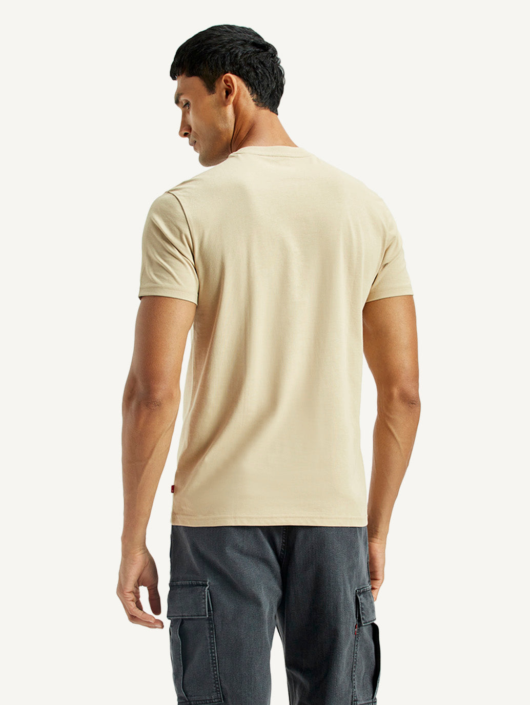 Men's Typographic Print Slim Fit T-Shirt