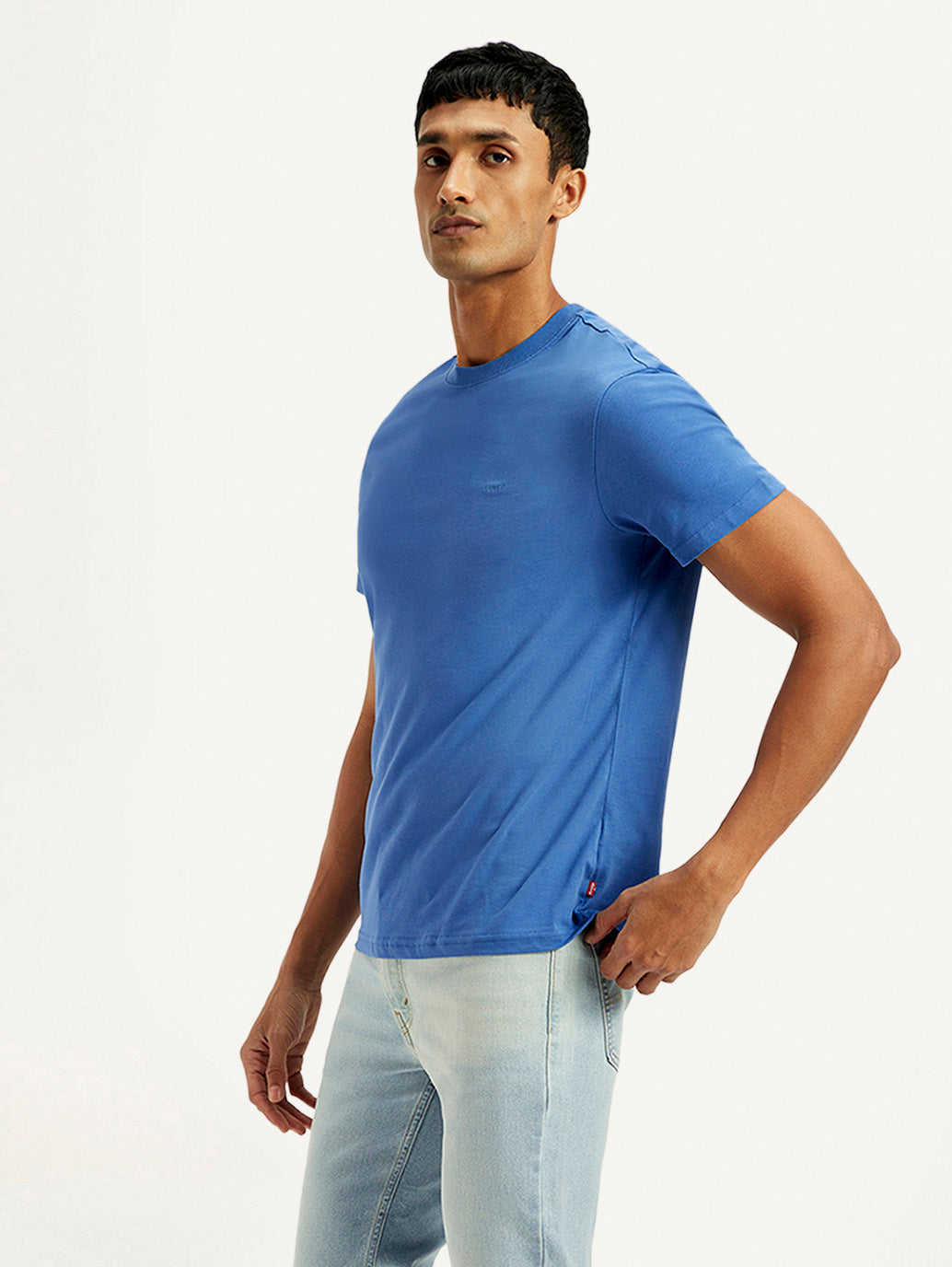 Men's Solid Slim Fit T-Shirt