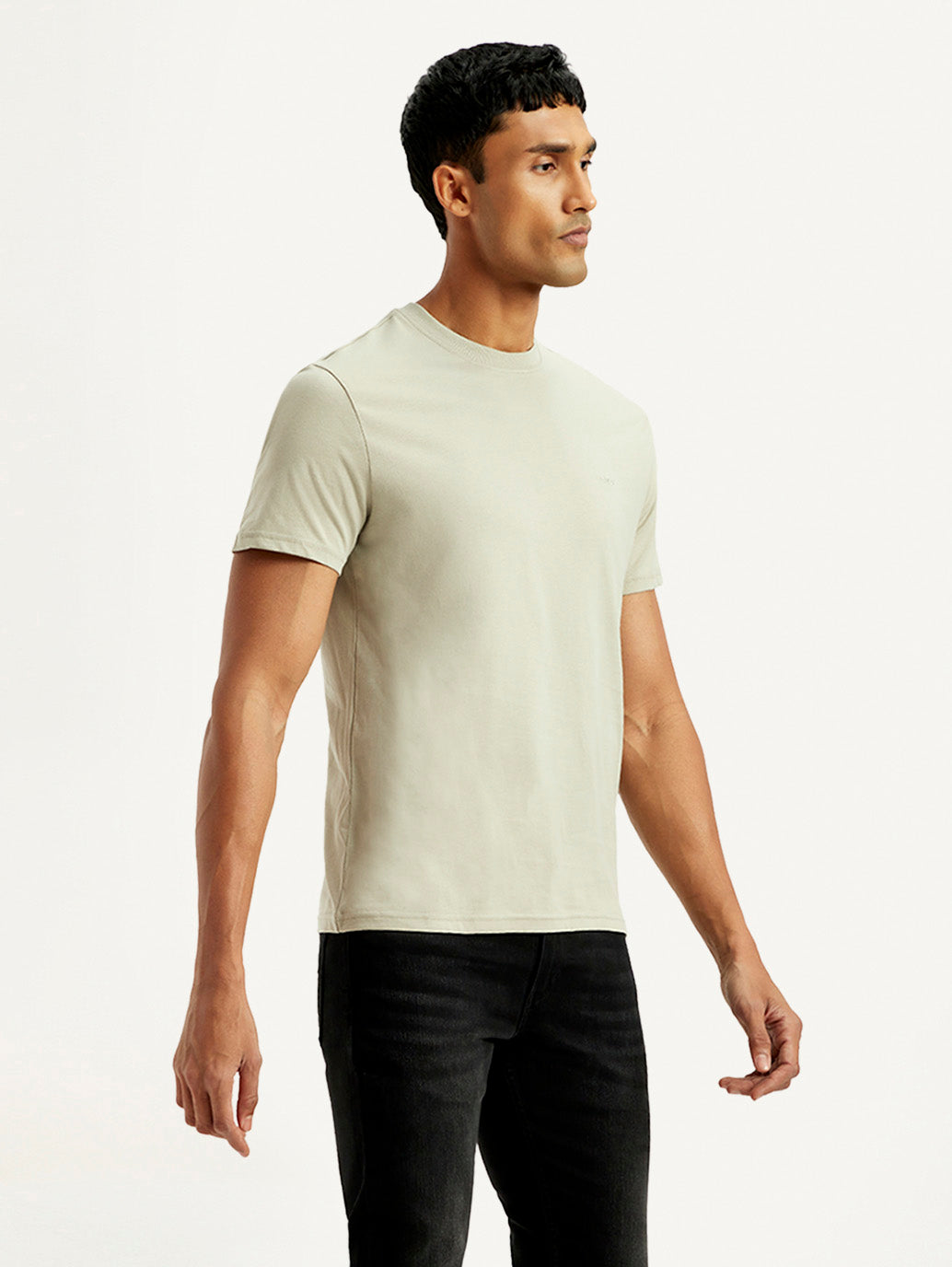 Men's Solid Slim Fit T-Shirt