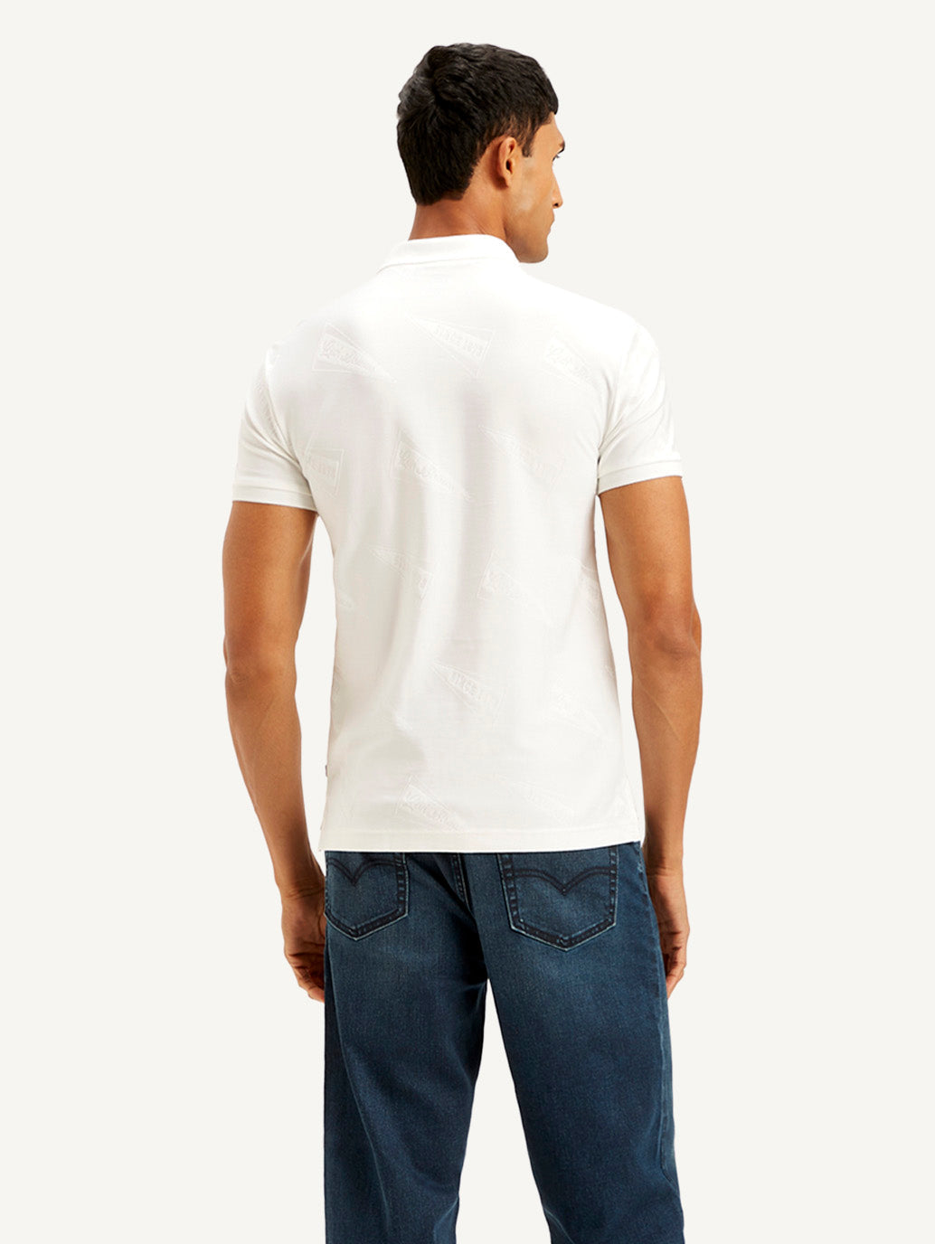 Men's Solid Slim Fit Polo T-shirt