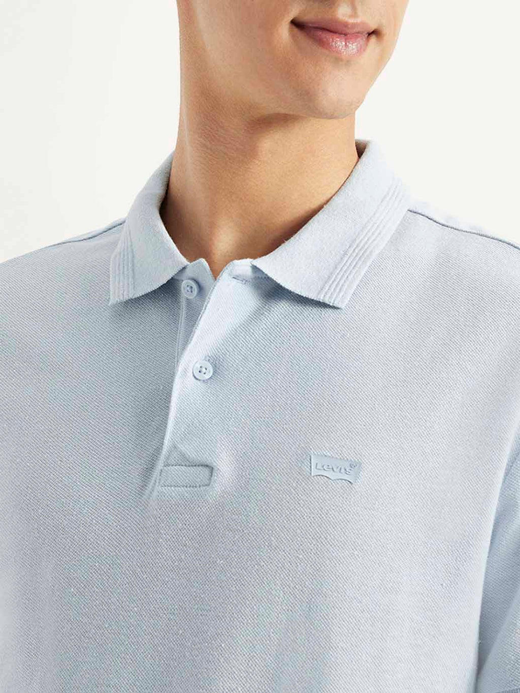 Men's Solid Slim Fit Polo Linen T-shirt