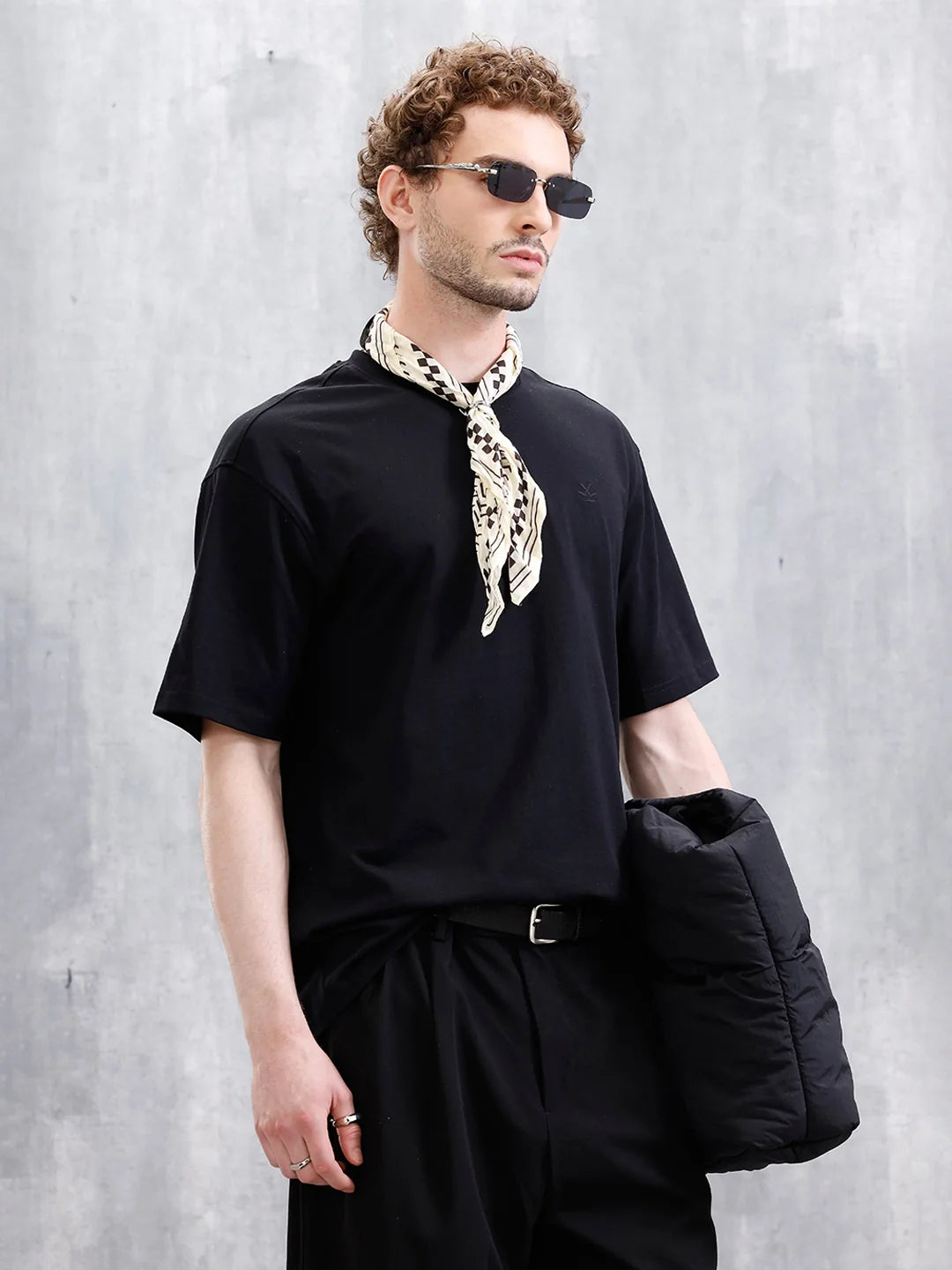 Heavy GSM Oversized Fit T-Shirt | Black