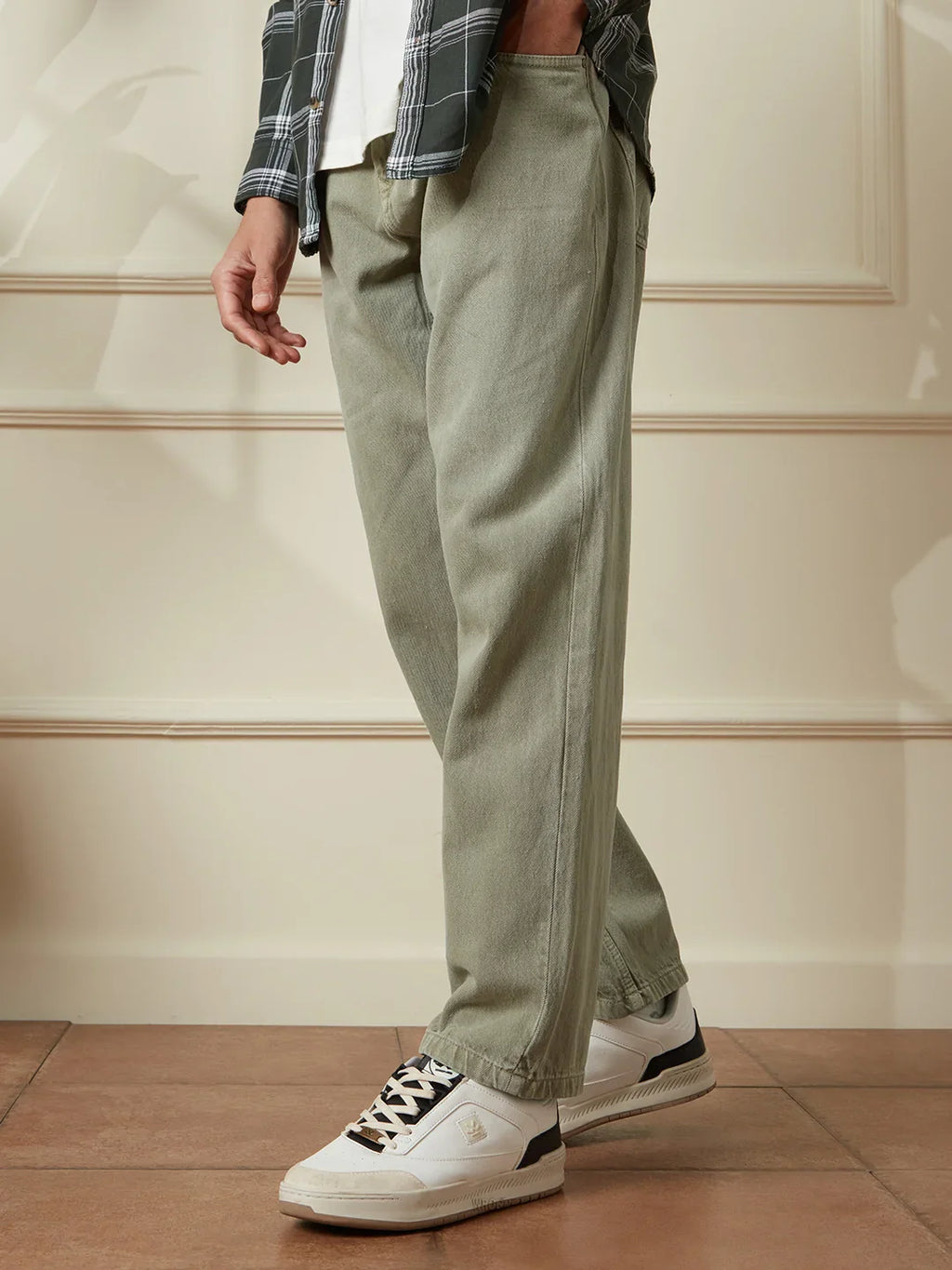 Casual Anti Fit Jeans | Green