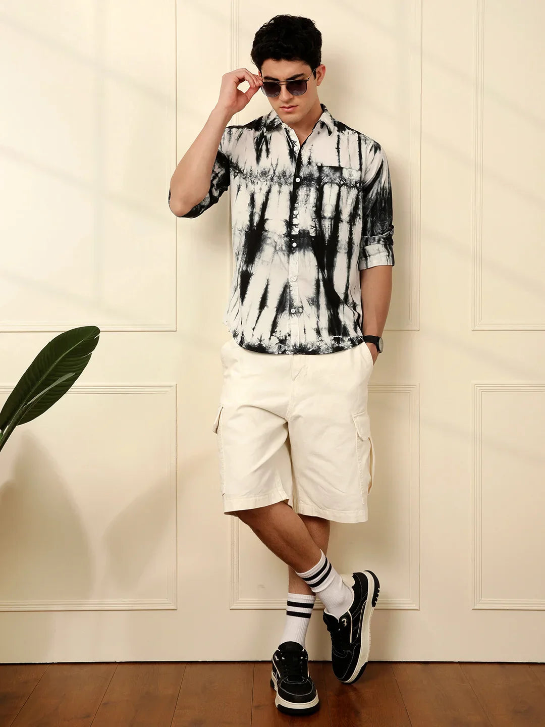 Black Dyed Full Sleeve Shirt