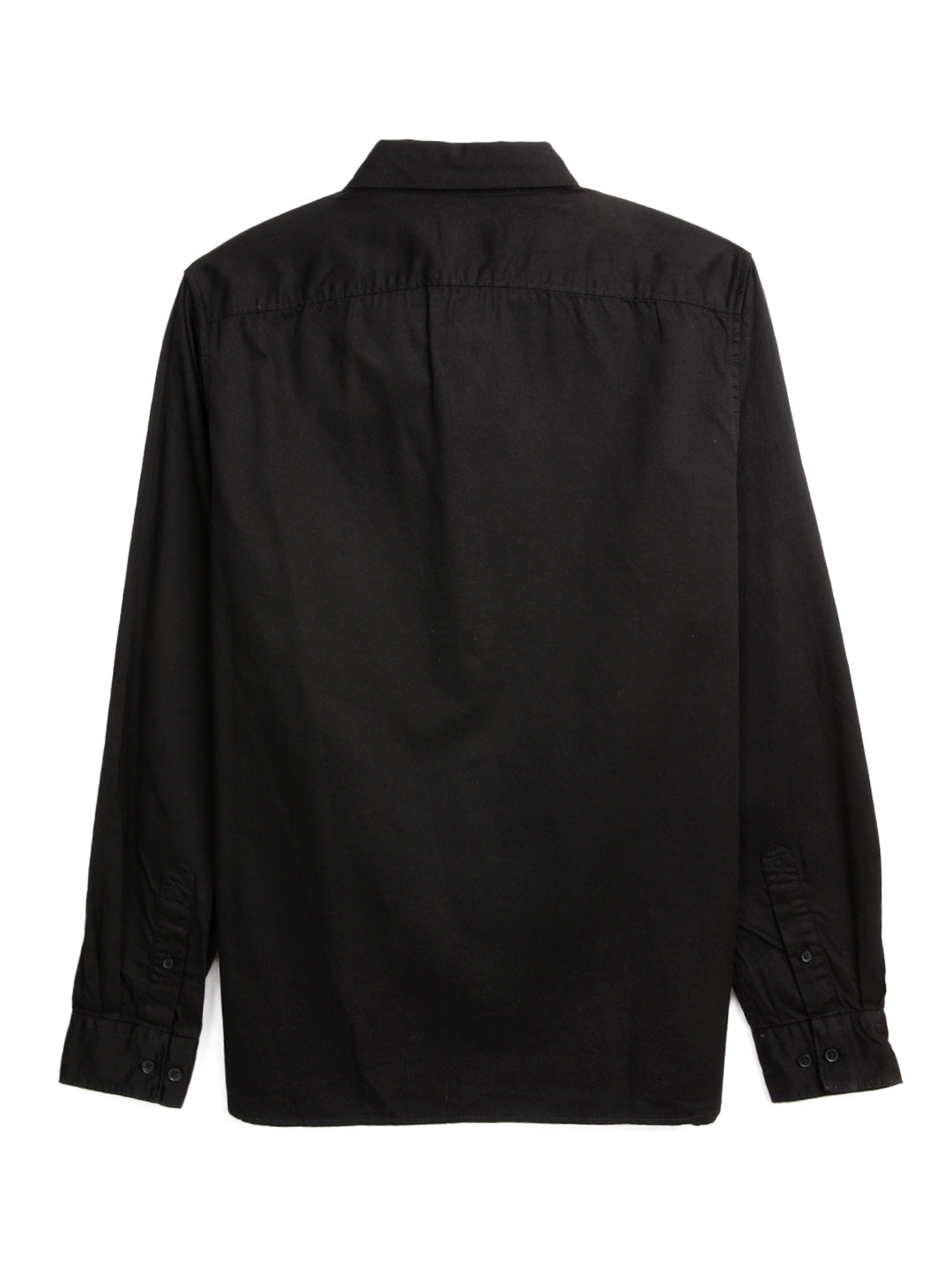 Classic Black Barcode Printed Shirt