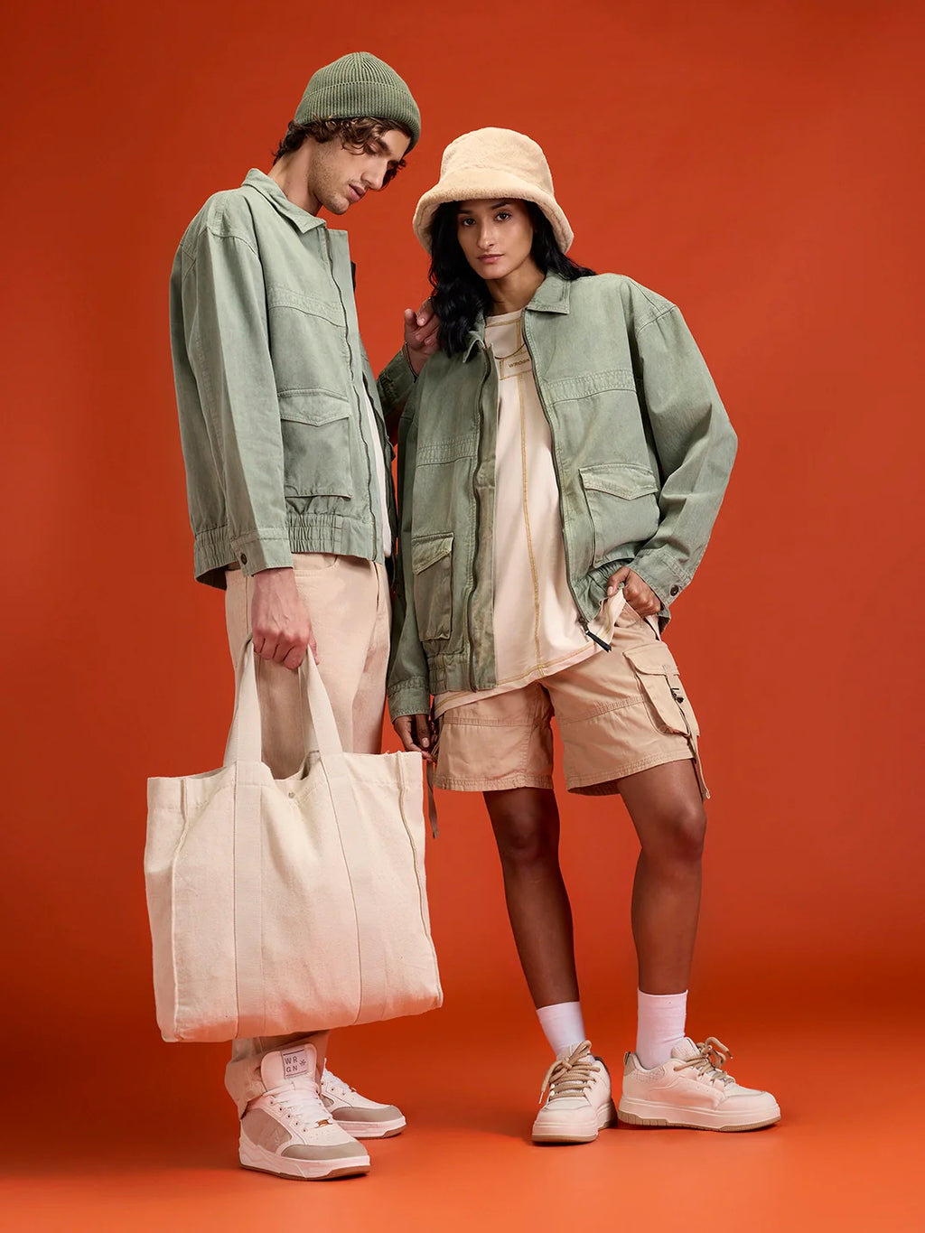 Dusty Olive Terrain Utility Jacket | Olive wash