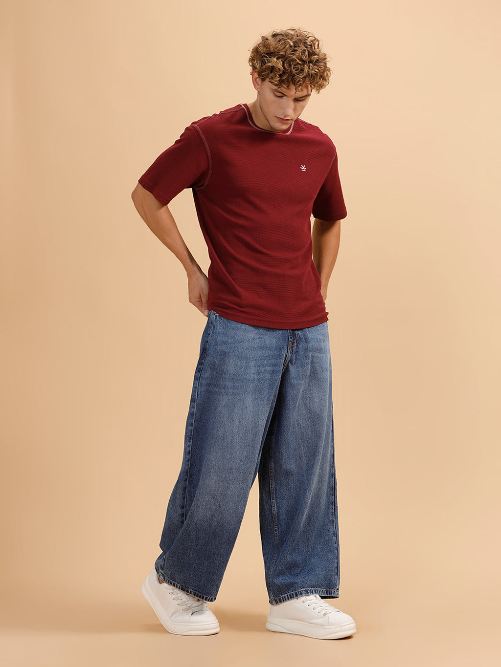 Casual Baggy Fit Jeans | Blue