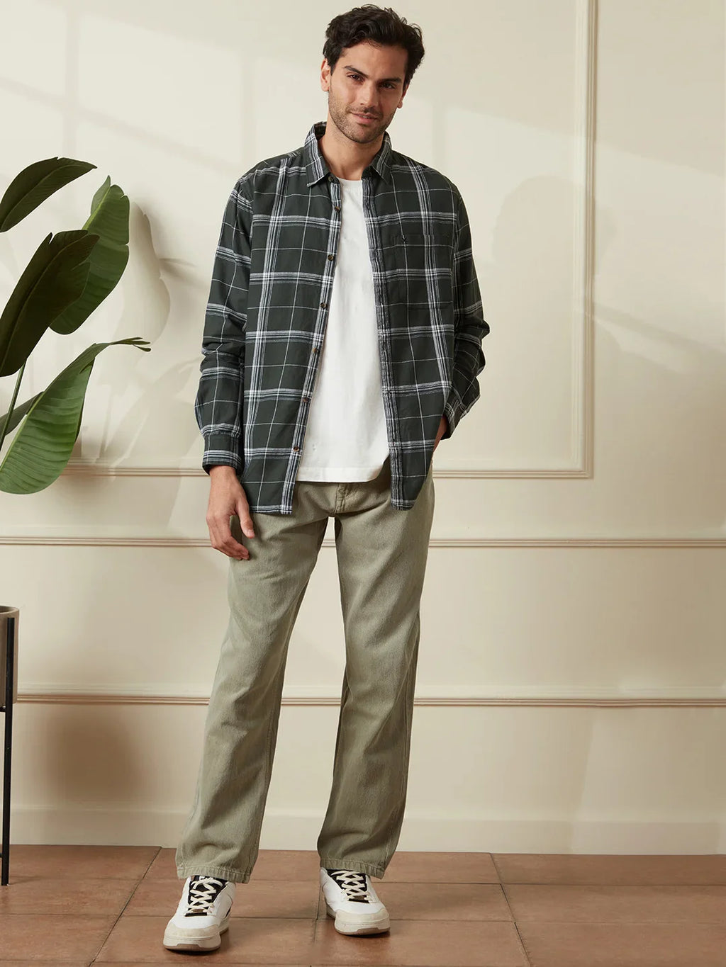 Casual Anti Fit Jeans | Green