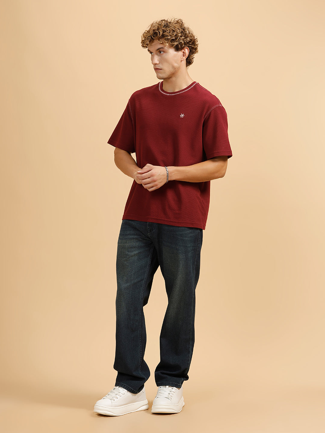 Casual Anti Fit Jeans | Dark Blue