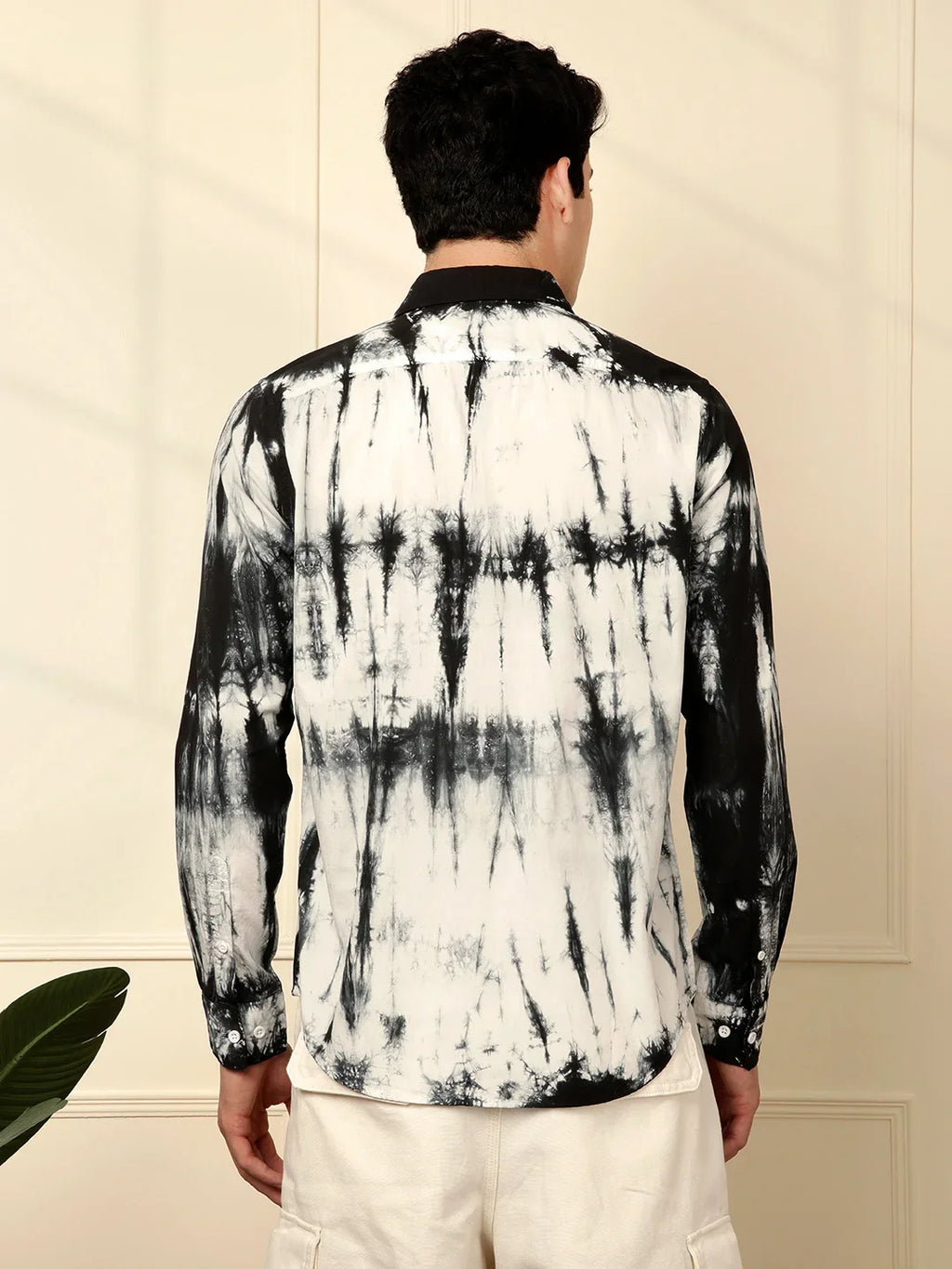 Black Dyed Full Sleeve Shirt
