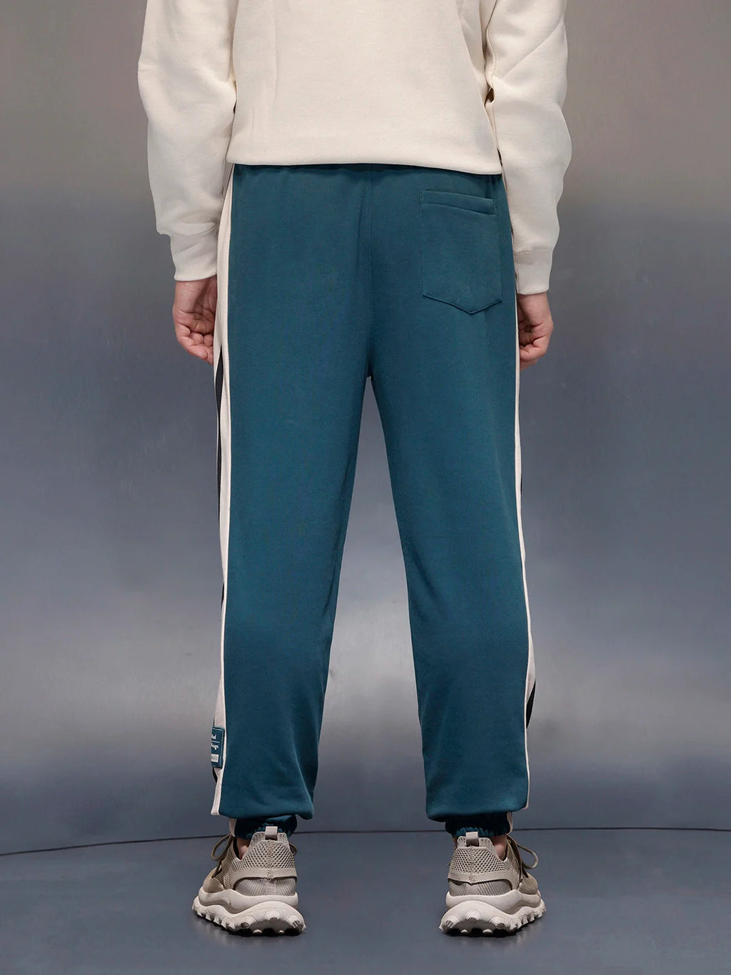 Street Athleisure Stripe Joggers | Green