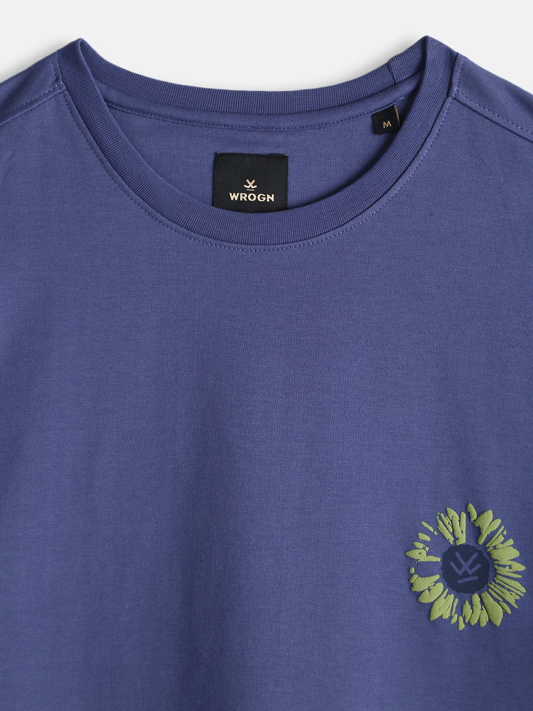 Puff Print Oversized T-Shirt | Dark Blue