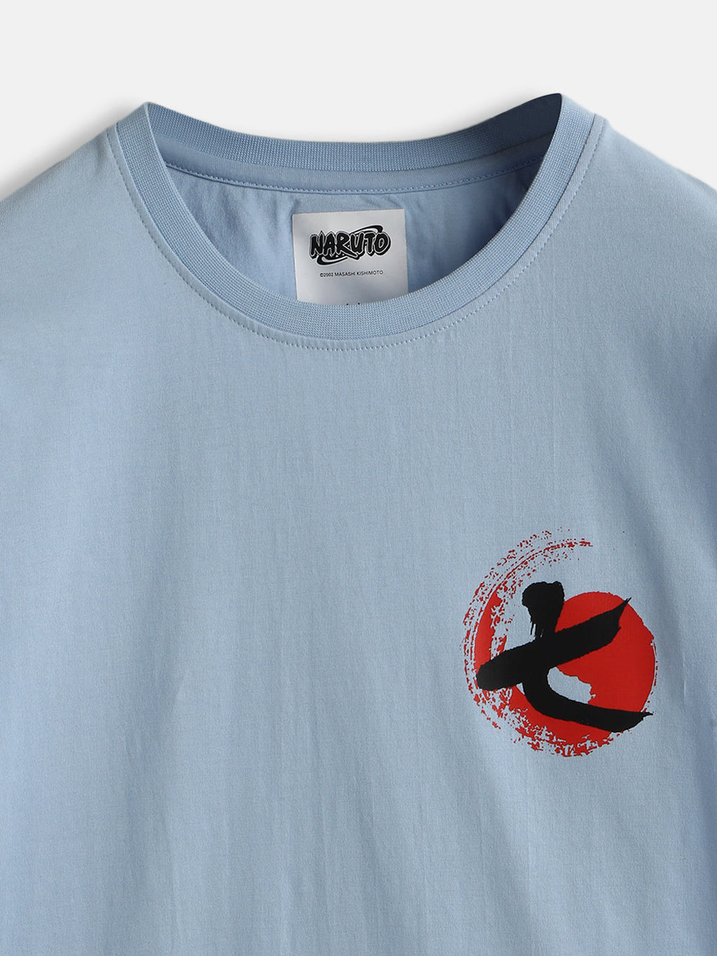 Blue Printed Naruto T-Shirt