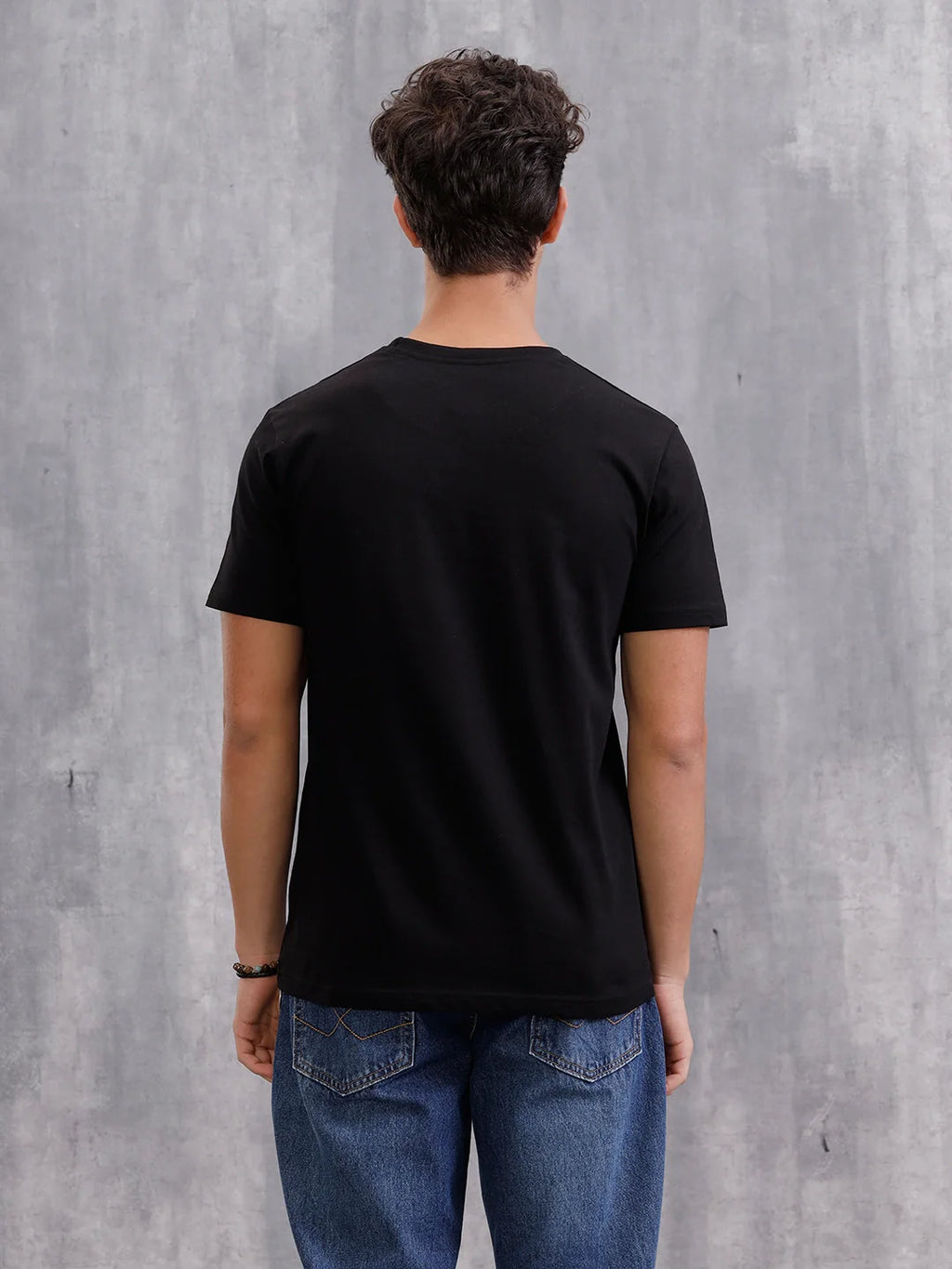Bandana Printed T-Shirt | Black