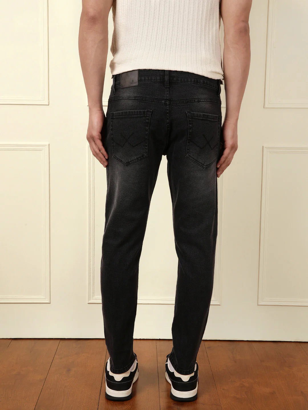 Casual Fade Skinny Fit Jeans | Dark Grey