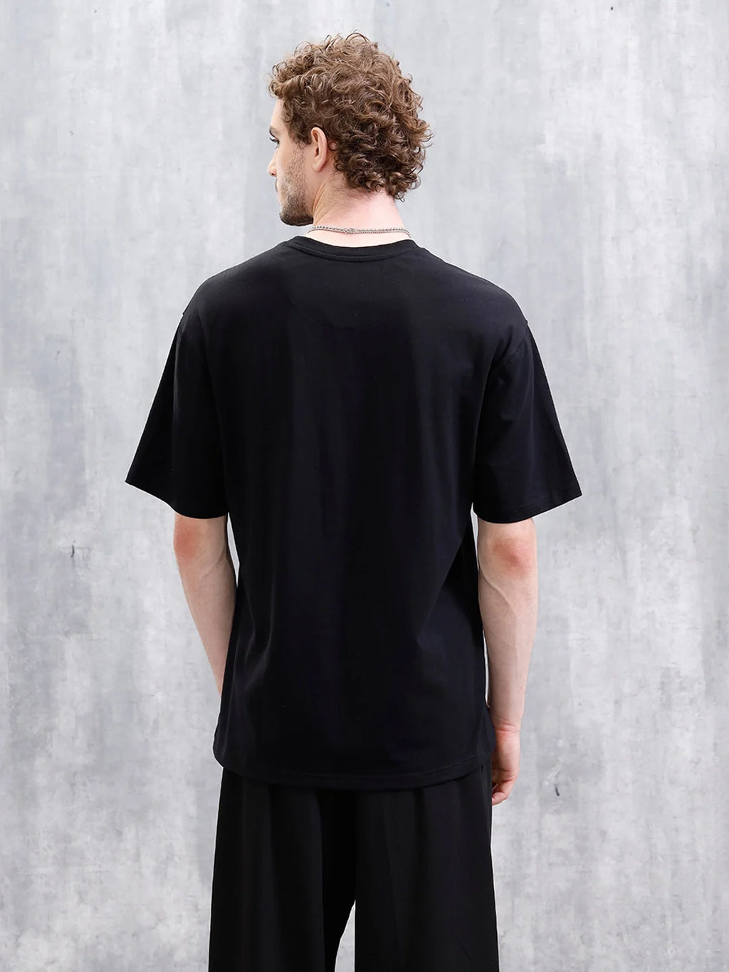 Heavy GSM Oversized Fit T-Shirt | Black
