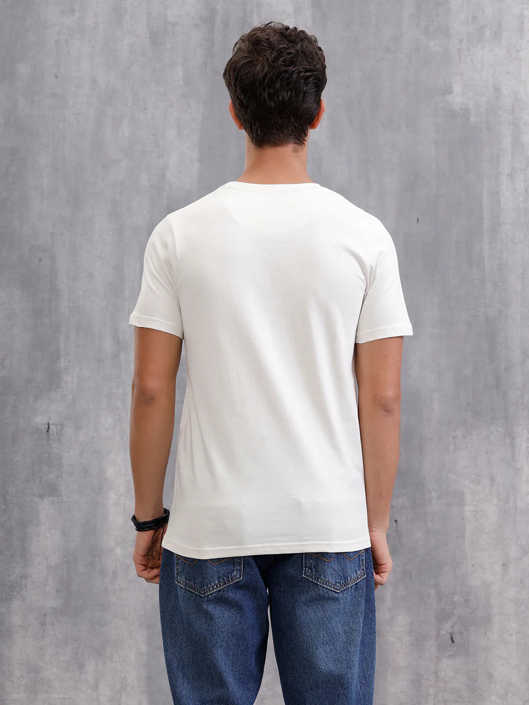 Ancient Script Inspired Brand Carrier  | Off White