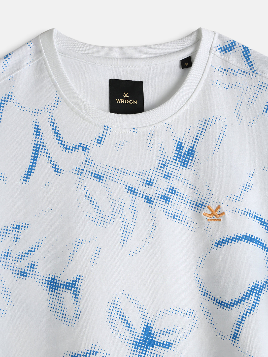 Oversized Floral AOP T-Shirt | White